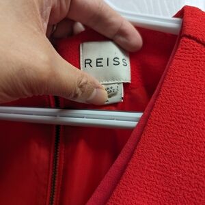 Reiss red dress